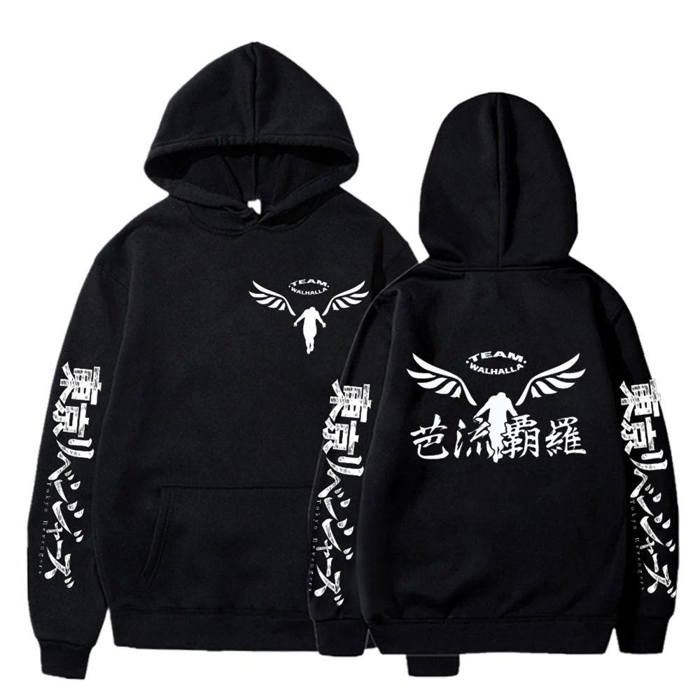 

2021 Gambar Valhalla Tokyo Revengers Hoodies Anime Cosplay Pullover Sweatshirts Casual Fashion Printed Hoodie Tops