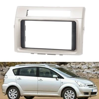 2din car cddvd radio fascia mounted for toyota corolla verso 2004 2009 stereo dashboard surrounded panel fitting frame