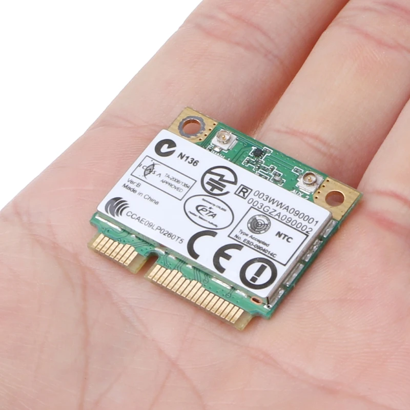 

AR5B93 AR9283 Half Height Mini PCI-E Wireless Wlan WiFi Card 300Mpbs For Atheros