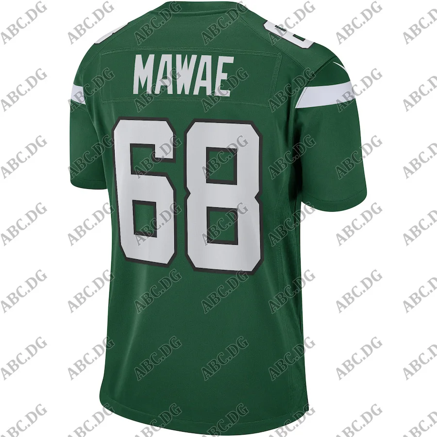 

Men Women Kid Youth New York Kevin Mawae Gotham Green Game Retired Player Jersey