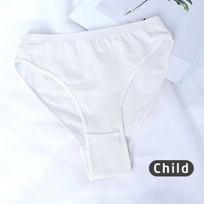 Children-White Женские трусы с высокой посадкой для балета, нижнее белье, детские трусы для балета, гимнастики, балерины, трусики для танцев - Цвет: Children-White