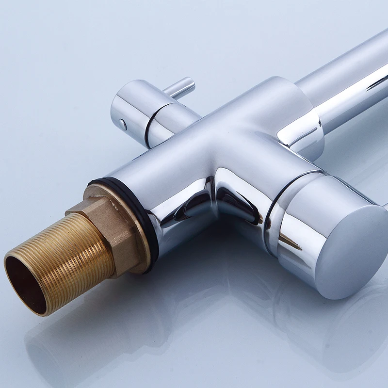 Латунный Смеситель для раковины с поворотом на 360 градусов кухонный кран