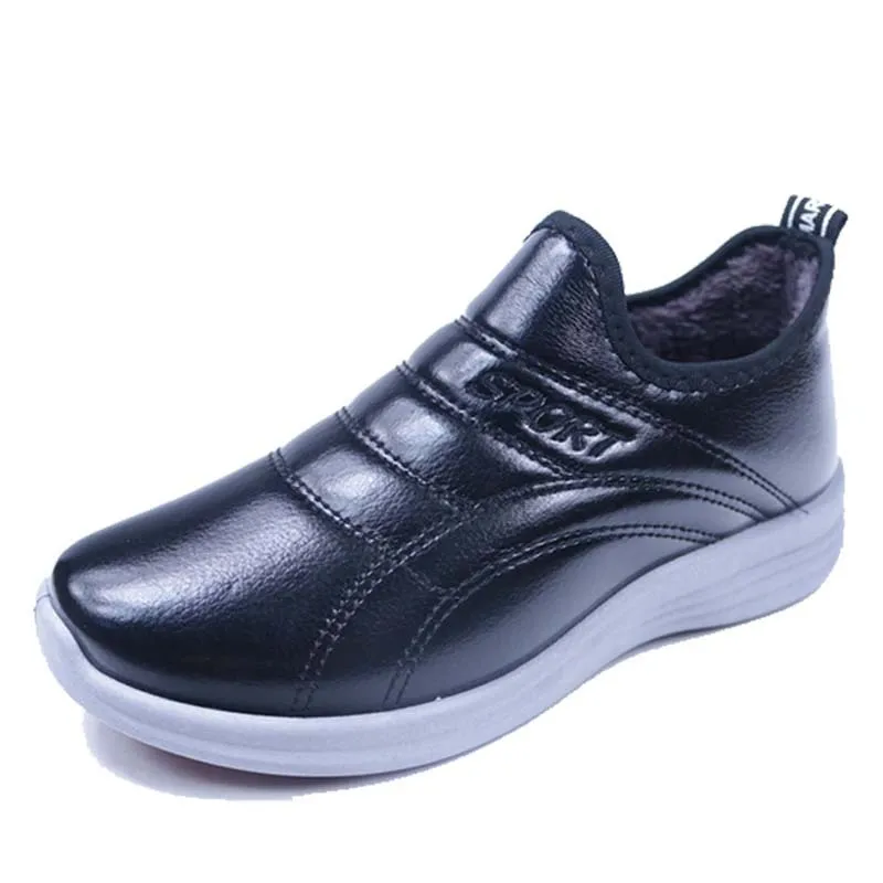 

Winter Warm Women Fur Snow Shoes Flats Snow Boots Women High Quality 2020 Fashion Round Toe Casual Ladies Boots