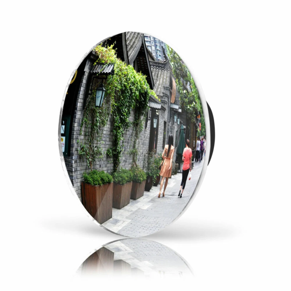 

2*Car Rearview Mirror Van Blind Spot Convex Side View Wide Angle Adjustable Automotive Goods Decoration