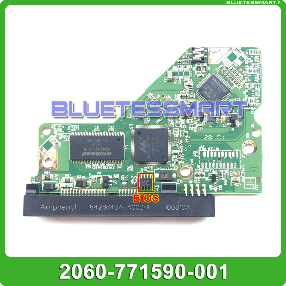 HDD PCB Логическая плата 2060 771590 001 REV A/P2 для WD 3 5 SATA жесткого диска восстановления
