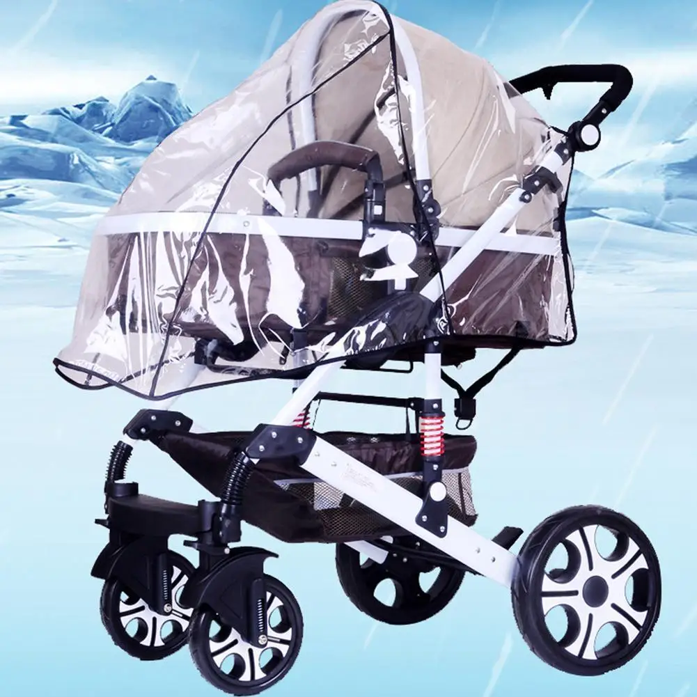 

Stroller Rain Cover Universal Stroller Windshield Stroller Umbrella Raincoat Cover Dust Cover Baby Stroller Accessories