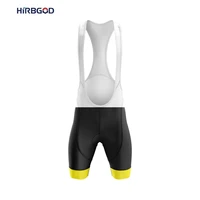 hirbgod 2021 new mens cycling bibs shorts tight riding short shorts bicycle bottom gel pad breathable dry quickly seven colors