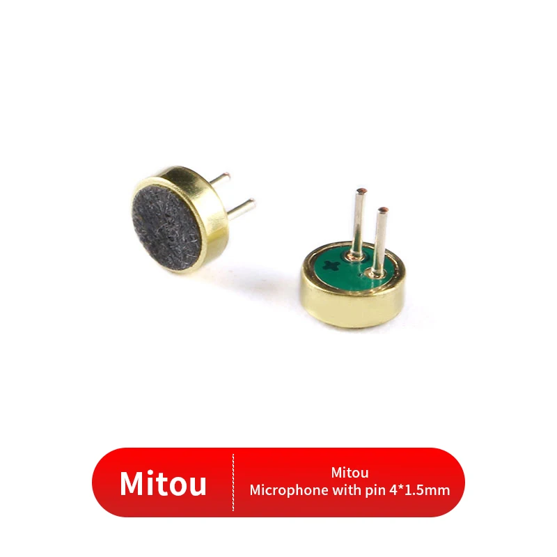 10 шт./лот микрофон 6*5 9*7 4 5*2 2 4*1 5 мм конденсаторный Electret звукосниматель 52DB 56DB MP3
