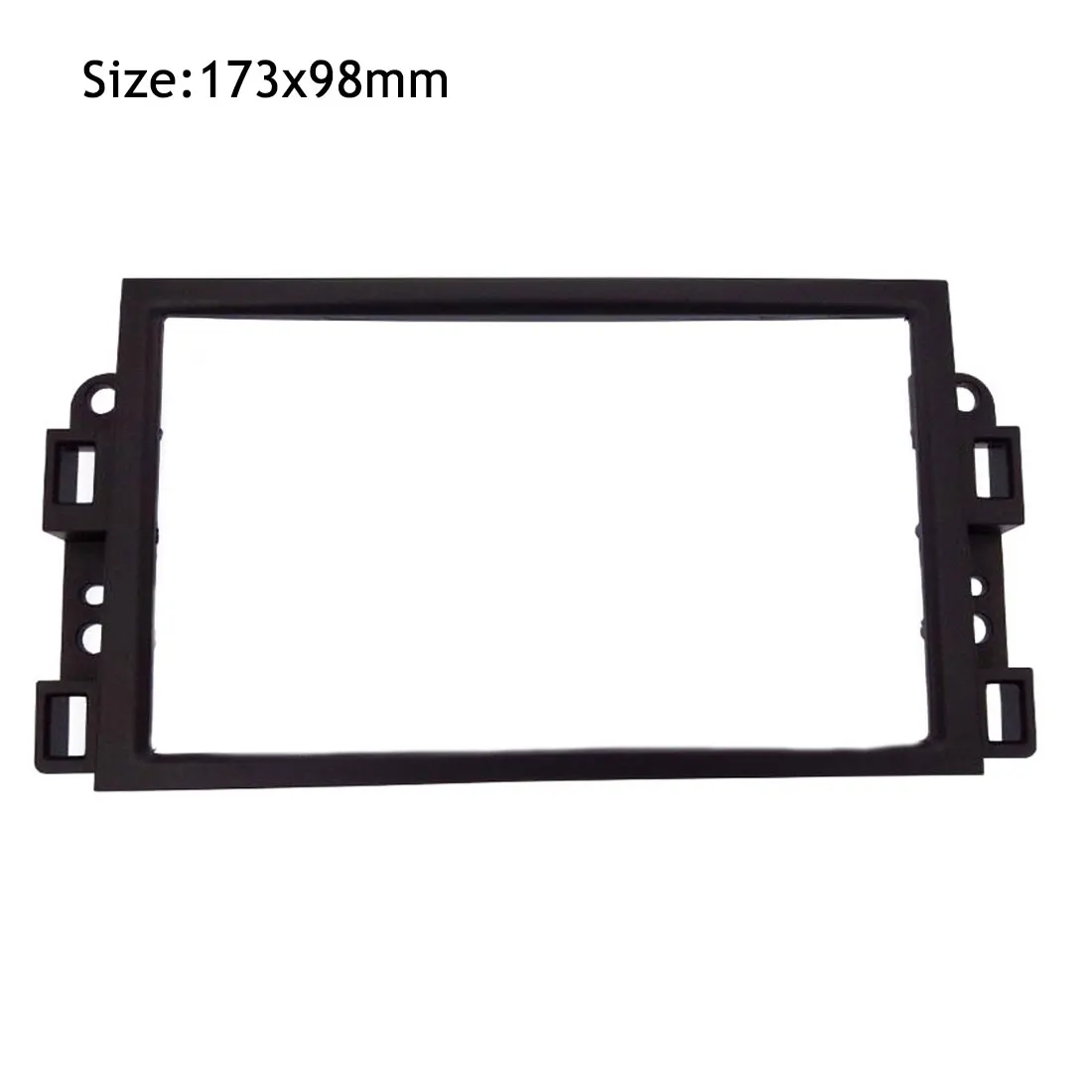 173x98mm Для Chevrolet LOVA Captiva Gentra Aveo 2006 2007-2011 аудио и видео модификация рамка 2DIN конверсионная панель кронштейн - Название цвета: 173x98mm