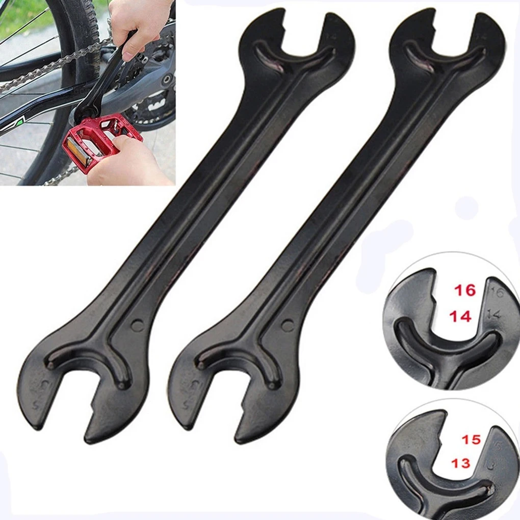 

Cycling Bike Head Open End Axle Hub Cone Wrench 1PC Bicycle Carbon Steel Repair Spanner Tool Kit for Mountain Bike 13-16mm