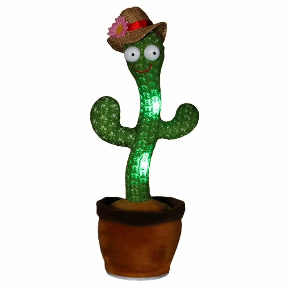 

Cactus Plush Toy Electronic Dancing Dancing Toy With Song Cute Plush Dancing Cactus Toy With 120 Chinese And English Songs