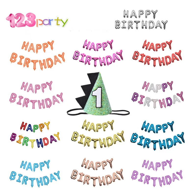 С днем рождения воздушный шар воздушные буквы фольги шары День Свадьба