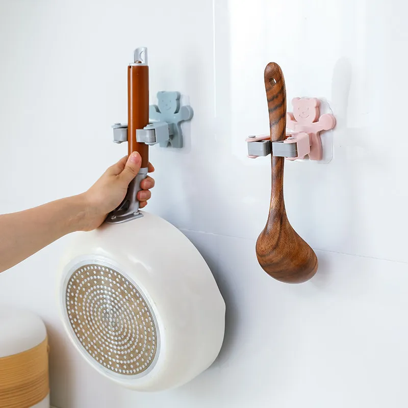 Складная подставка для швабры держатель швабра с настенным креплением метла