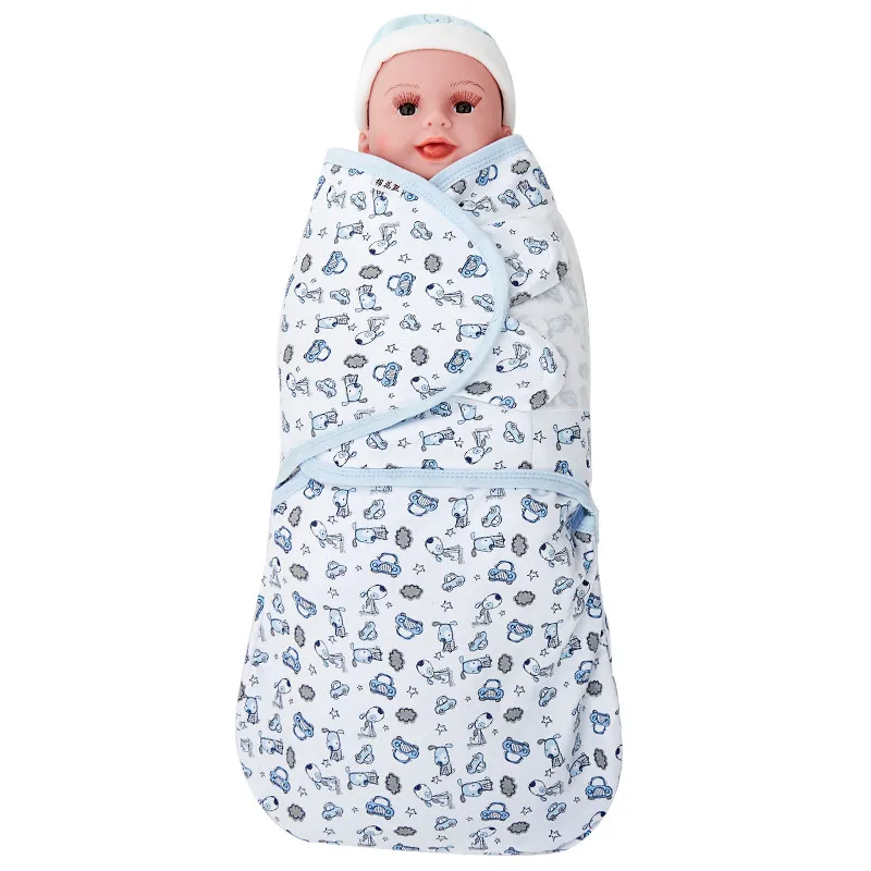Модный спальный мешок для новорожденных мягкие хлопковые одеяла младенцев