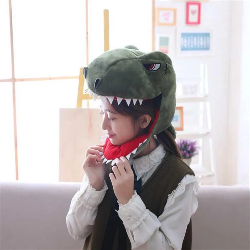 Животные Динозавр Косплей костюмы аксессуары шляпы динозавр плюшевые игрушки