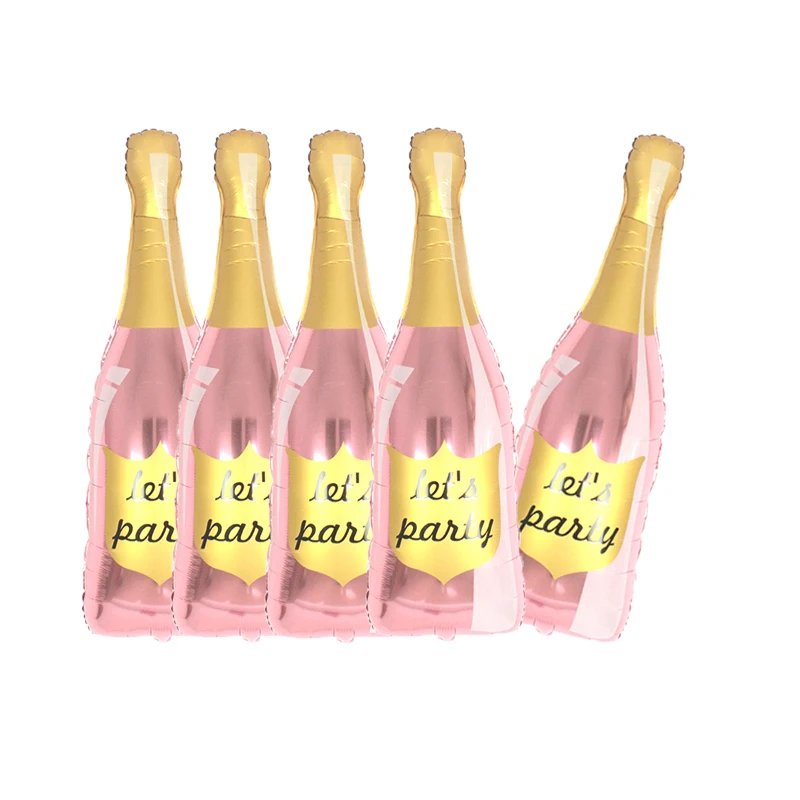 Большие воздушные шары из розового золота 106x40 см цвета шампанского украшения для