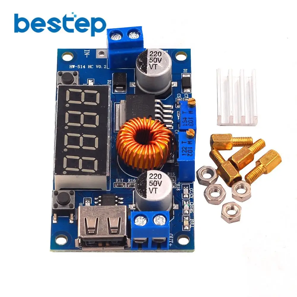 Цифровой светодиодный модуль зарядного устройства для литиевой батареи