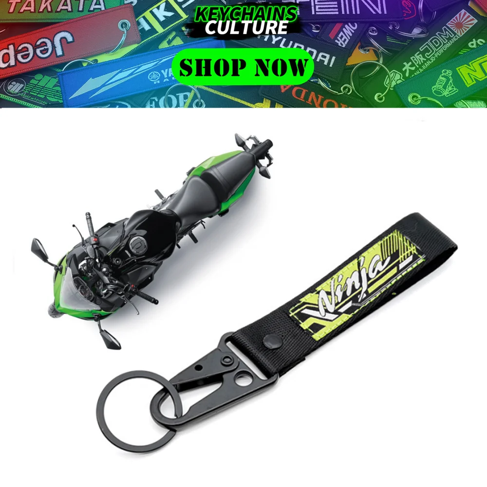 

1 PC Ninja Motorcycle KeyChain Modification Sports HRC Olecranon Keyring