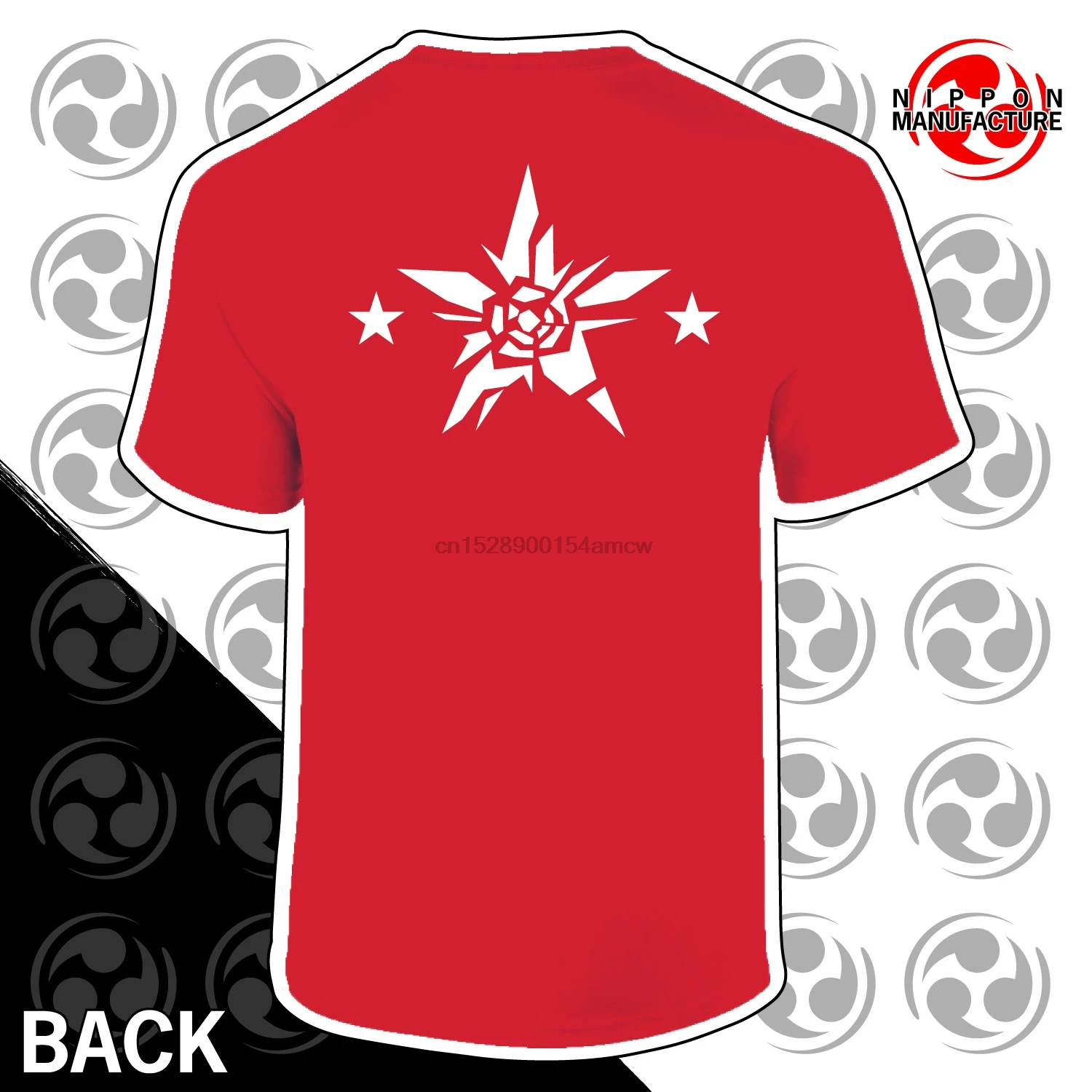 Футболка с изображением японских рок звезд и героев 3|Мужские футболки| |