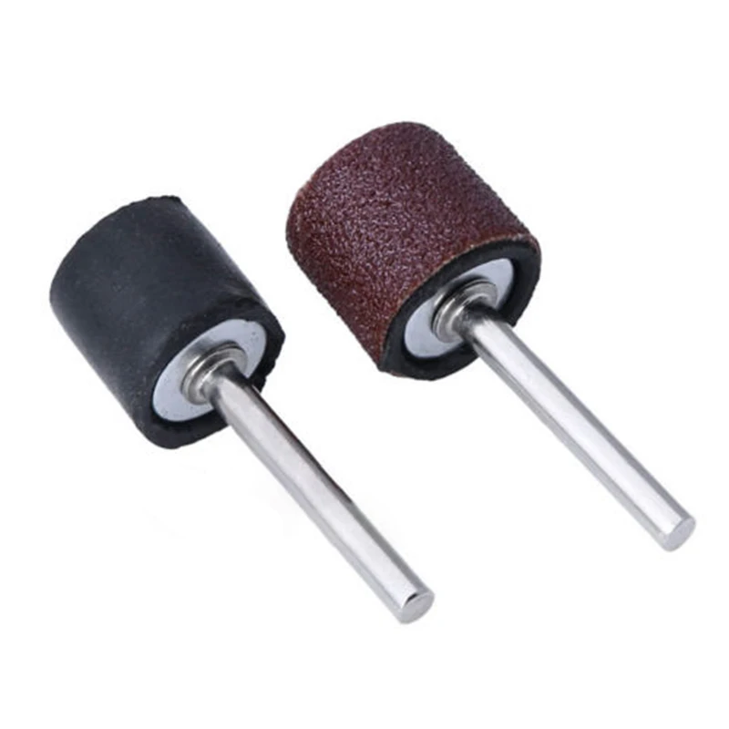 Набор шлифовальных лент 80 Грит песок + 2 оправки 1/2 дюйма дрель для ногтей