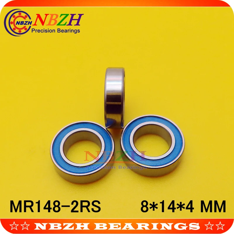 MR148 MR148ZZ MR148RS шарикоподшипники с глубоким желобом Размер 8x14x4 мм для радиальных