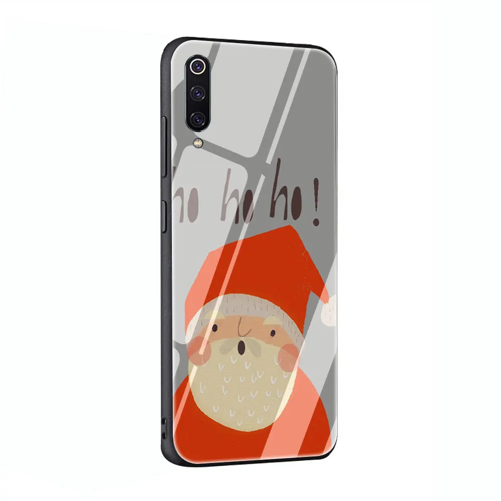 G10 Рождество закаленное Стекло чехол для телефона чехол для Xiaomi mi 8 9 A1 5X A2 6X Red mi 4X 6A Примечание 5 6 7 Pro Pocophone F1 - Цвет: G10