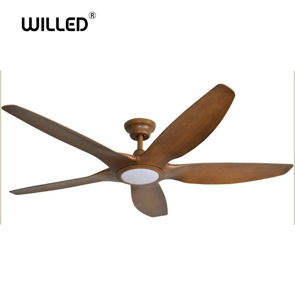 Роскошные потолочные вентиляторы в скандинавском стиле 64 дюйма с светильник кой