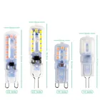 Светодиодная лампа G4 G9 SMD2835 для прожектора, 10 шт.лот, 3 Вт, 5 Вт, 12 В постоянного тока, 220 В переменного тока, сменные галогенные лампы для люстры, 30 Вт, 40 Вт