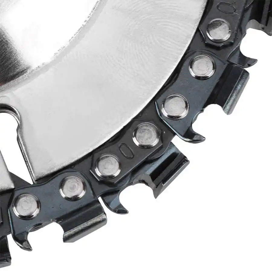 Диск цепной пилы 4 дюйма серебро тонкая работа для резьбы по дереву угловая