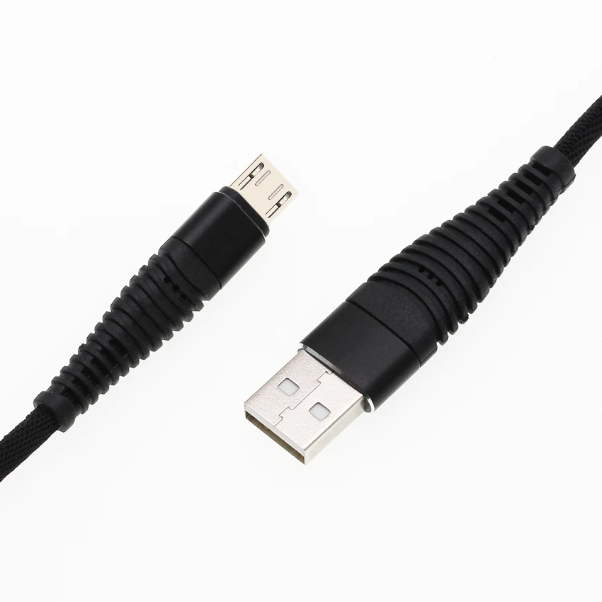 Кабель Micro USB 100 шт./лот 1 м 2 А быстрая Синхронизация данных зарядное устройство для