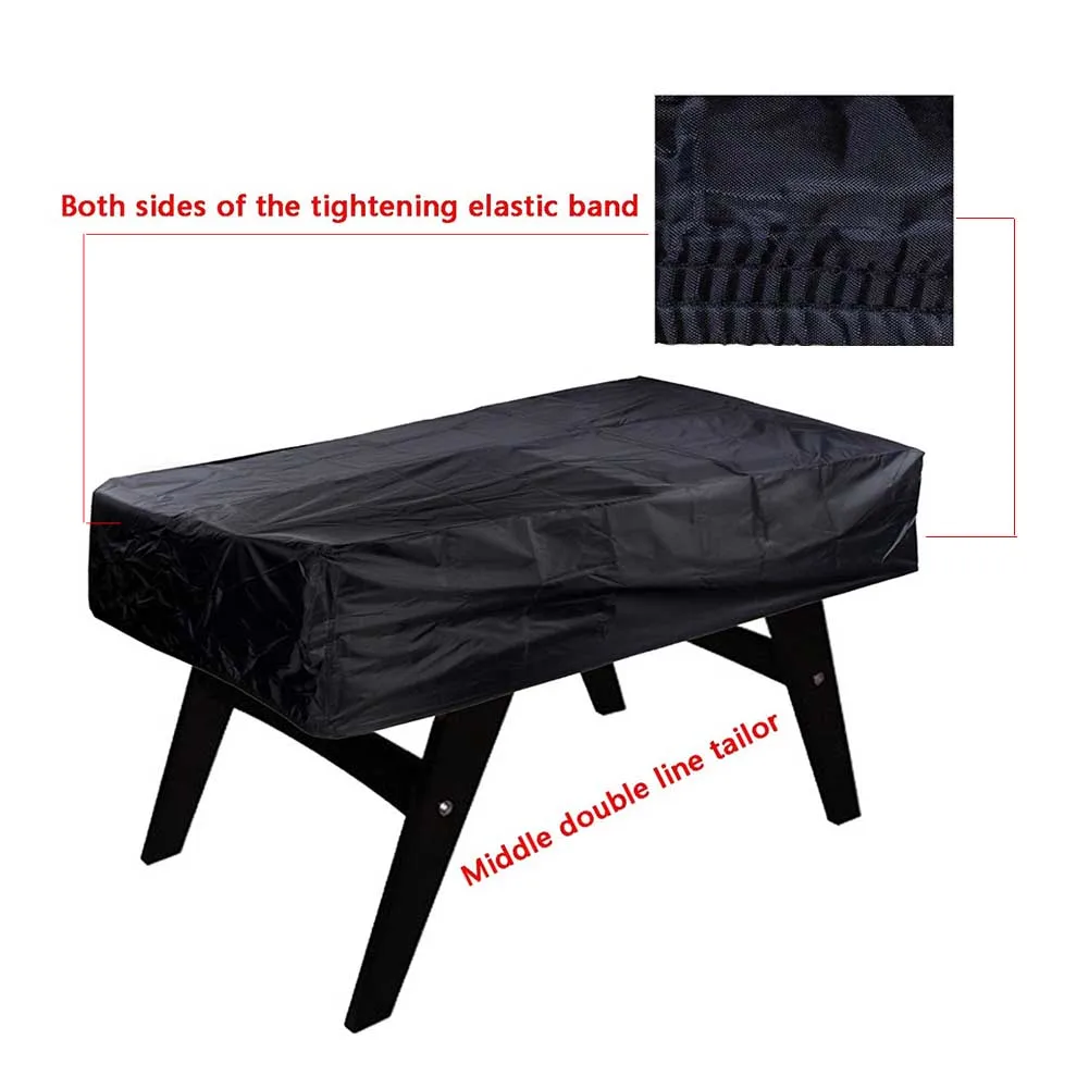 

Coffee Dust Proof Durable Billiard Outdoor Waterproof Foosball Table Cover Chair Oxford Rectangular Scratch Resistant Patio