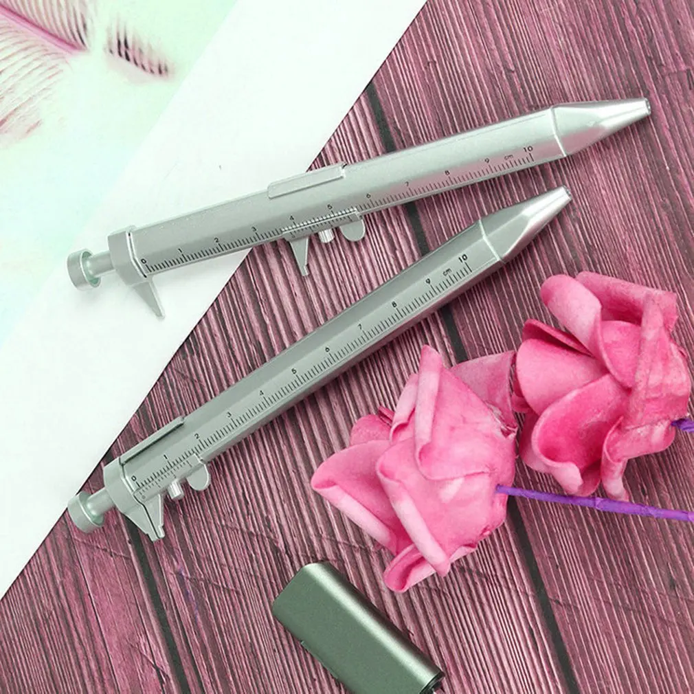 

Multifunction Gel Ink Pen Stationery Pen Round Tip Ballpoint Pen 2 Colors Optional Stationery Pen Vernier Ballpoint Pen