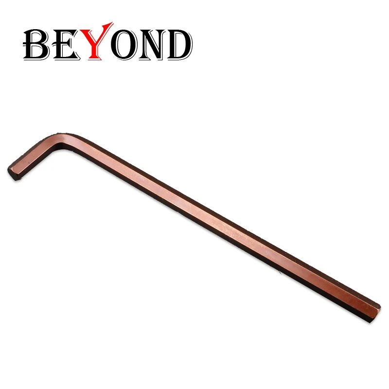 

BEYOND Hex Key Wrench Extended Spring Steel 1.5mm 2mm 2.5mm 3mm 4mm 5mm 6mm 8mm Spanner Hand Tool Hexagon Wrench Accessories