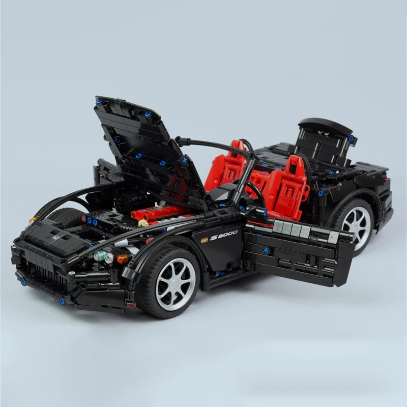 Новинка; Лидер продаж! MOCs серии гоночный автомобиль Honda S2000 AP2 MOC 24500 совместим с Technic гоночные строительные блоки кирпичи модель игрушки