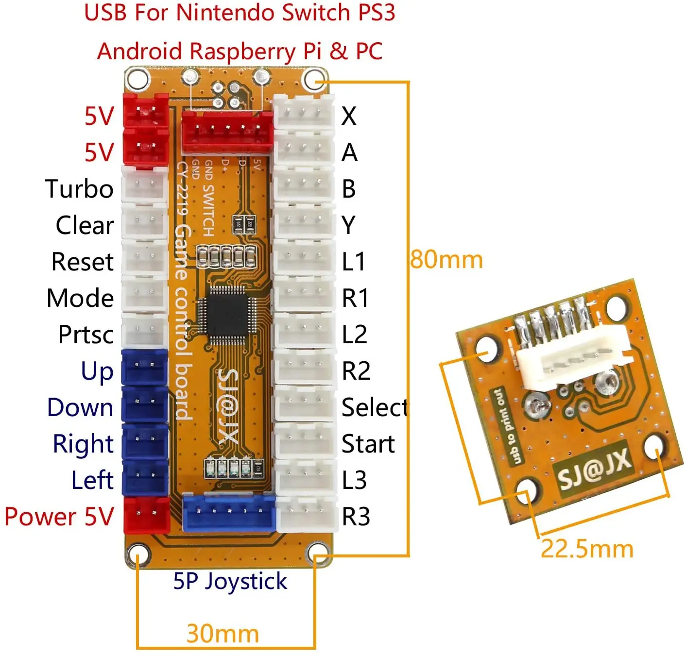 Бесплатная доставка новый контроллер платы энкодера usb с нулевой задержкой