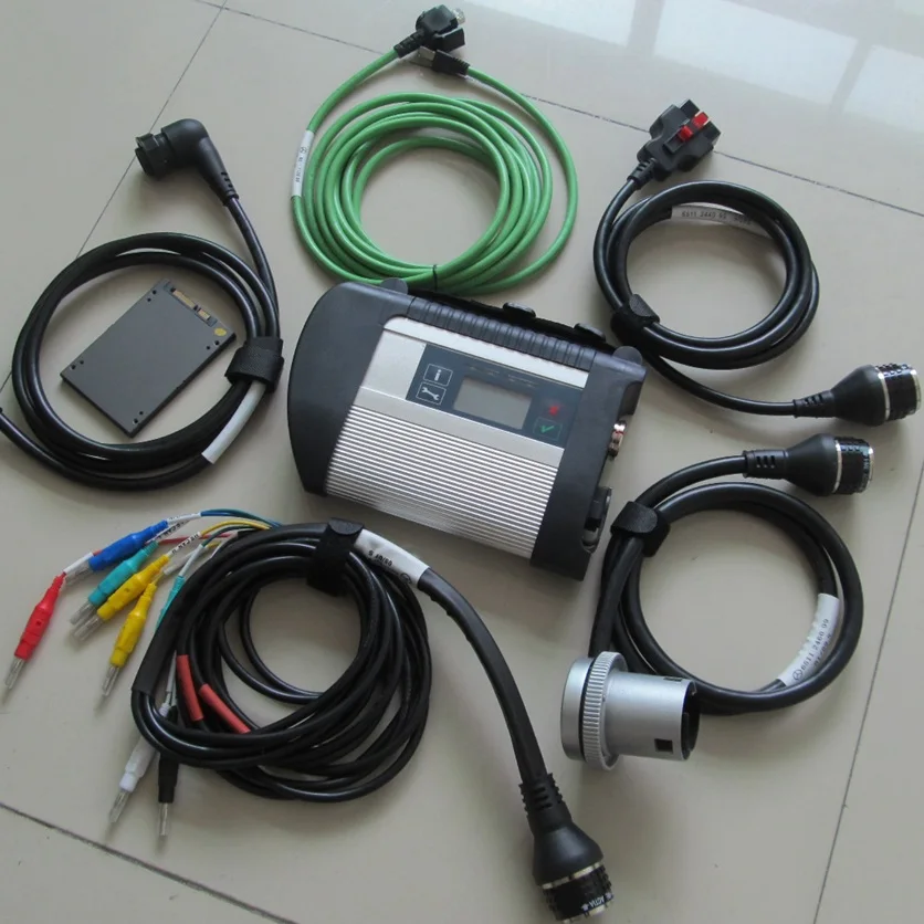 

Newly software Version 360G SSD + Diagnostic tool for MB Star C4 Compact 4 multi-languages SD Connect 4 auto scanner