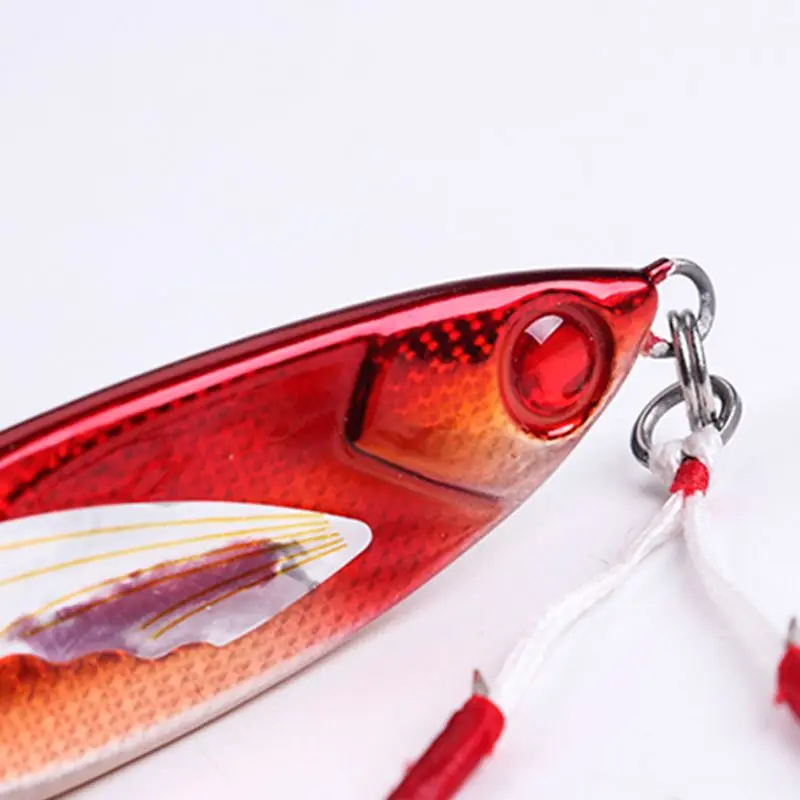 Рыболовные приманки медленно ведущая рыбу с двойными крючками 40/60/80/100 г рыбы