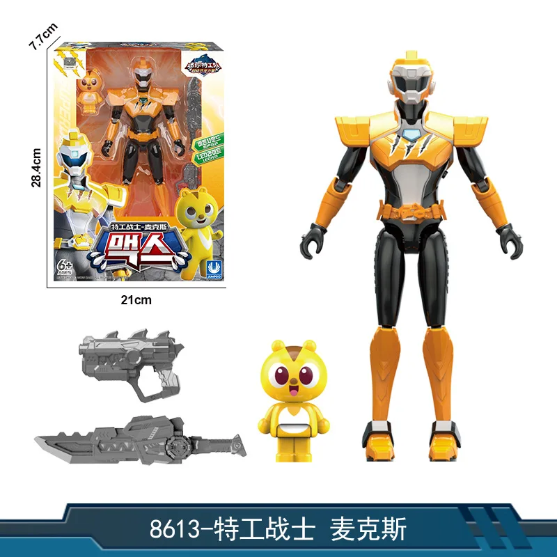 Оригинальные новые мини-агенты X Динозавр сила настоящий воин кукла звук и