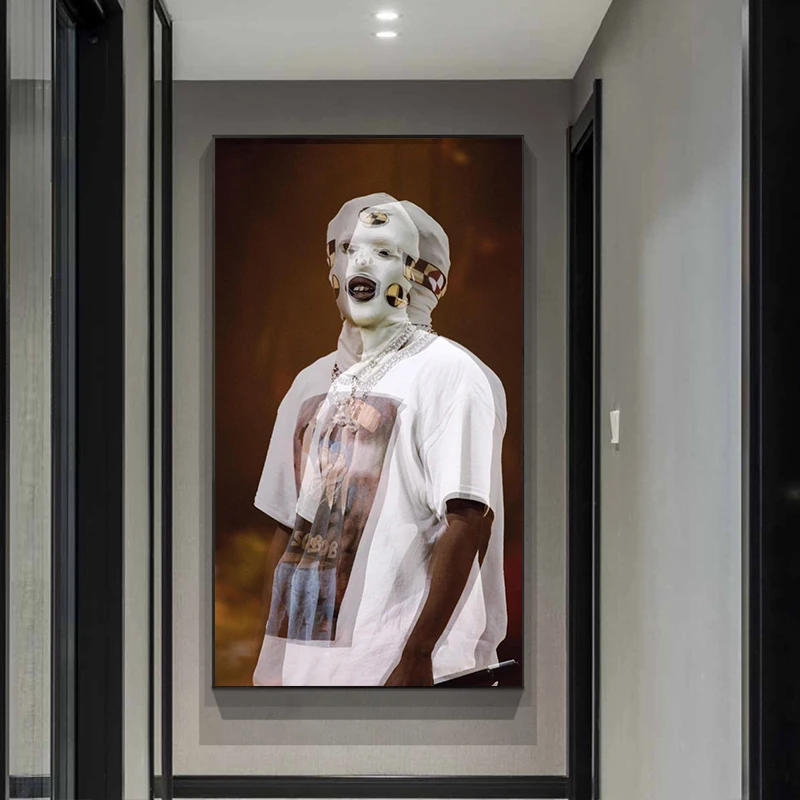 Современная Картина на холсте с изображением маскарада | Дом и сад