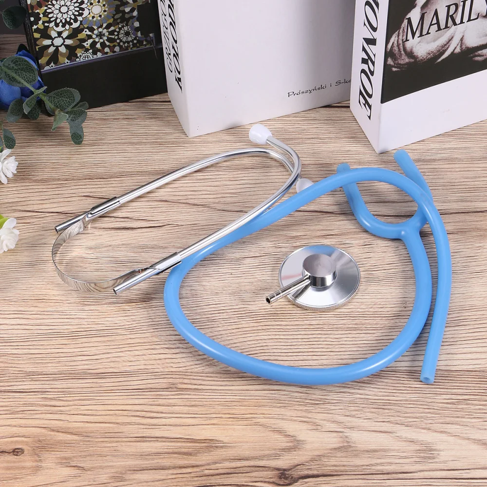 

1pc Single-player Virtual Stethoscope Children Toys Simulation Equipment Play for Kids Children )
