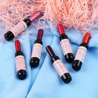 silk 7g safe waterproof wine bottle lip gloss matte lipstick lightweight wine lip tint hydrate for female
