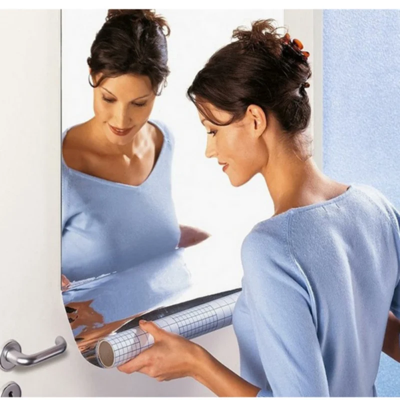 Косметическое зеркало 60*100 см настенная наклейка для спальни приклеиваемая