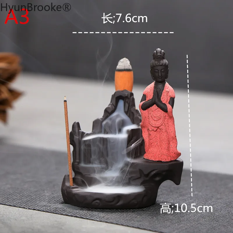18 шт. конусы и горелка для благовоний|backflow incense burner|incense burnerincense backflow burner |