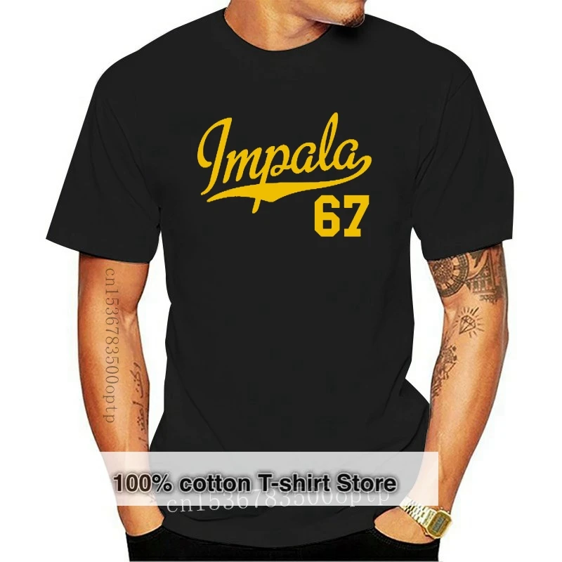 

Impala 67 Script Tail Shirt - 1967 Lowrider Classic Car - All Sizes Colors