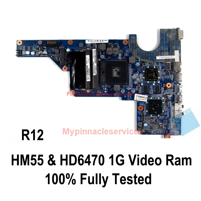 

636372-001 motherboard for HP Pavilion G4 G6 G7 DA0R12MB6E0