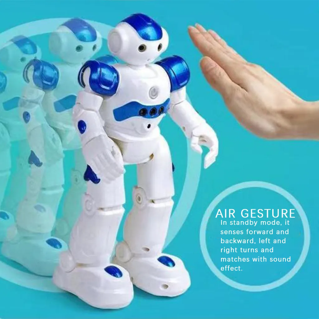 Intelligent Robot Multi-function Charging Children's Toy Dancing Remote Control Gesture Sensor Gift For Children Fre | Игрушки и