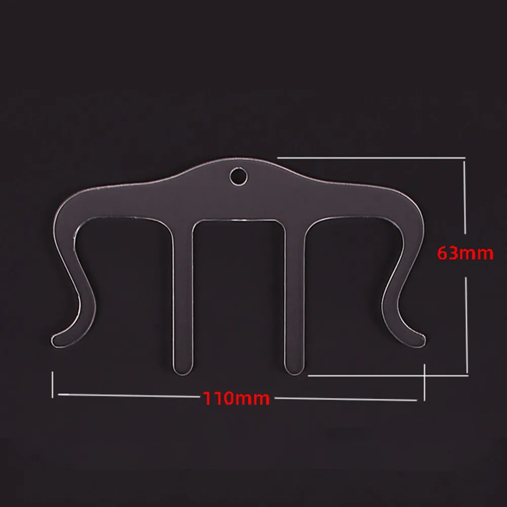 

M-Type Universal Book Clamp Musical Instrument Music Book Clip Plastic Transparent 4-leg Clips For Musicians Composers Students