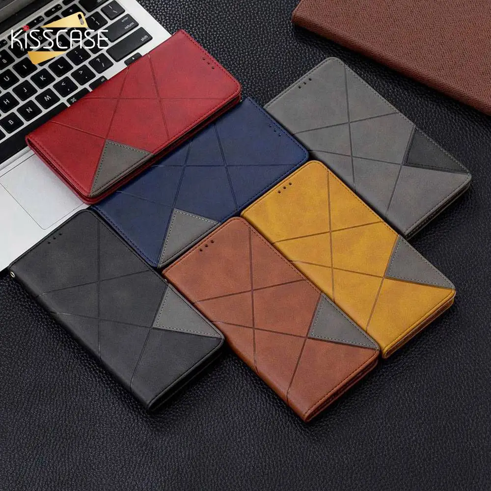 Kisscase флип-чехлы из искусственной кожи чехол для iPhone 11 Pro Max XR XS 7 8 магнитный