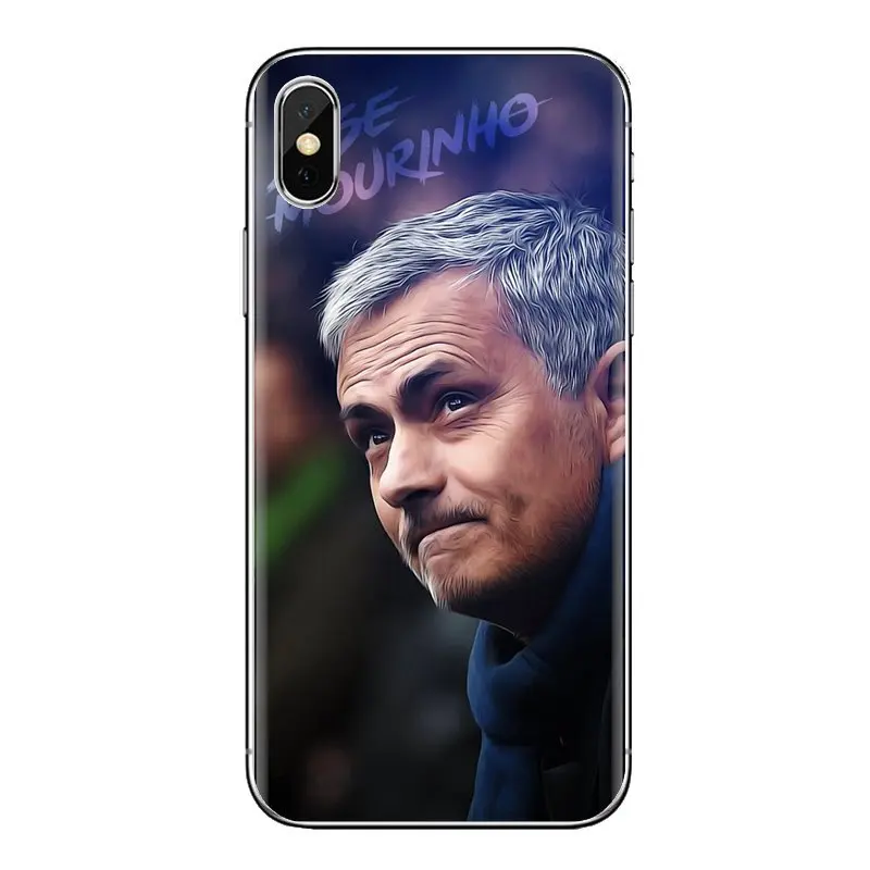 For iPod Touch Apple iPhone 4 4S 5 5S SE 5C 6 6S 7 8 X XR XS Plus MAX Jose Mourinho Soccer coach Football Soft Silicone TPU Case |