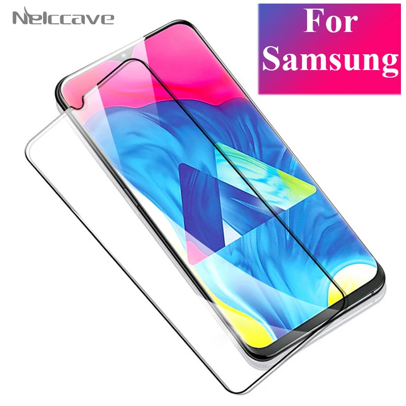 10 шт. полное покрытие защитное закаленное стекло для samsung Galaxy A10 A20 A20E A30 A40 A50 A60 A70 A80